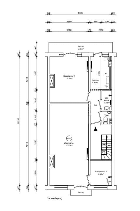 Foto 23 van Bilderdijkkade 38-A1
