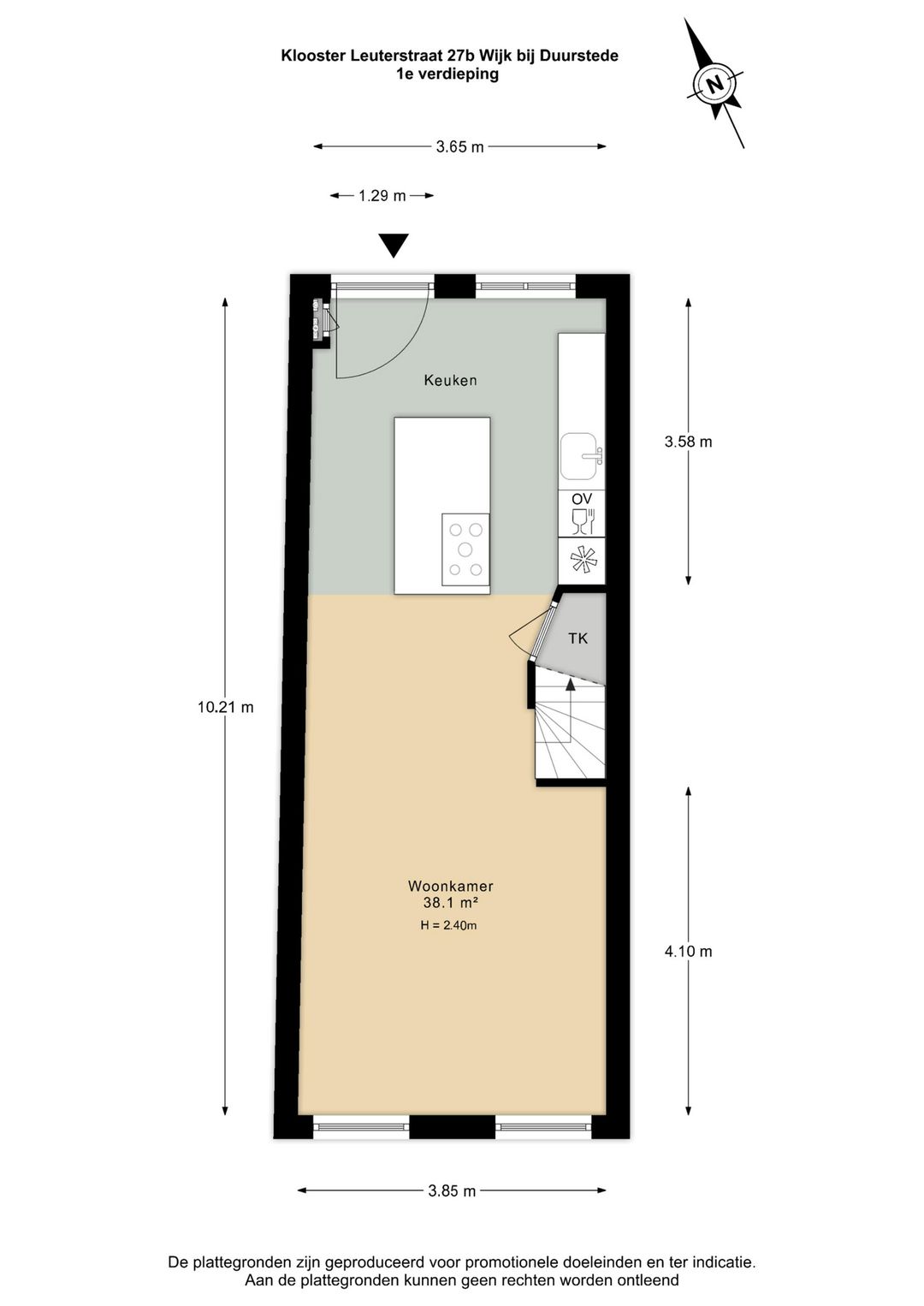 Foto 8 van Klooster Leuterstraat 27-B