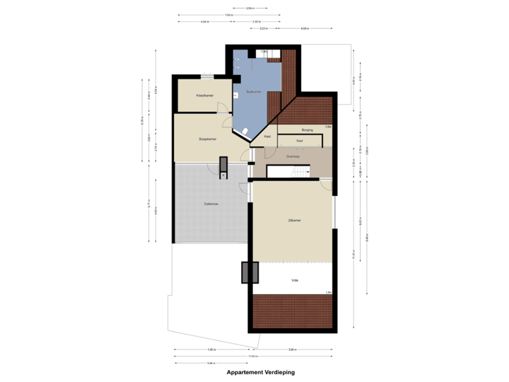 Appartement Verdieping