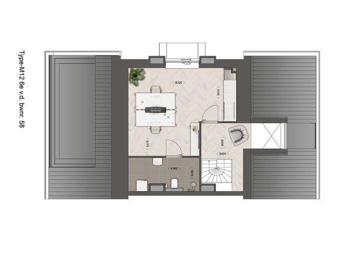 Foto 20 van Appartement - type 10 (Bouwnr. 55)