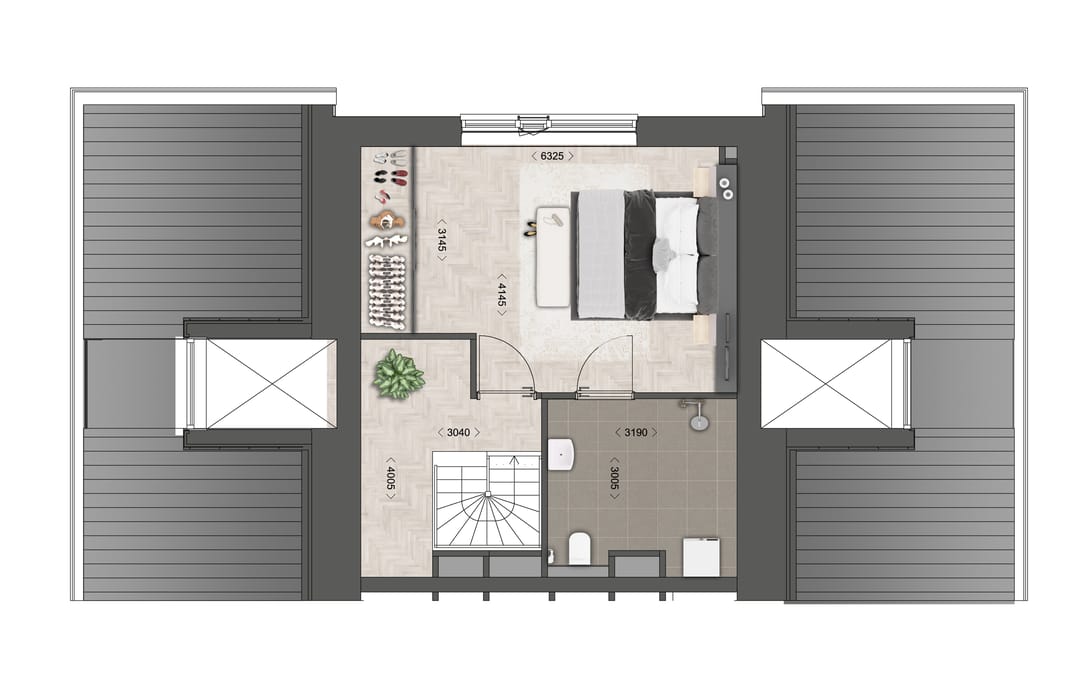 Foto 11 van Appartement - type 9 (Bouwnr. 56)