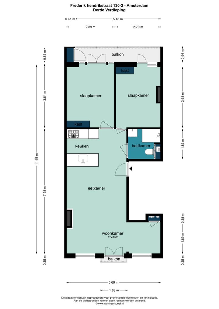 Photo 34 of Frederik Hendrikstraat 130-3