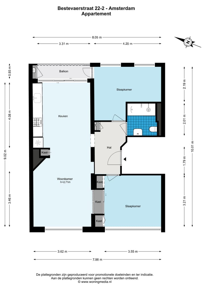 Foto 40 van Bestevâerstraat 22-2