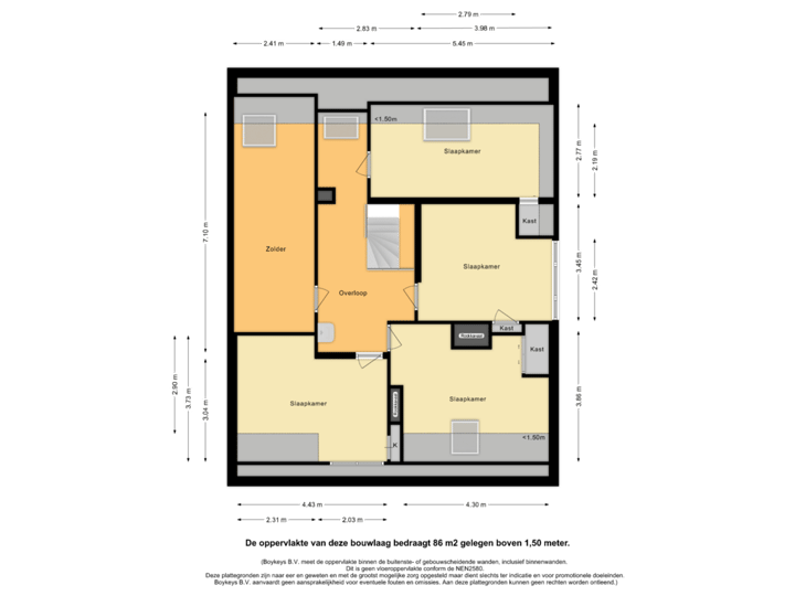 Woning 2 - Eerste verdieping