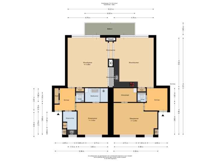 Appartement - Optie 1