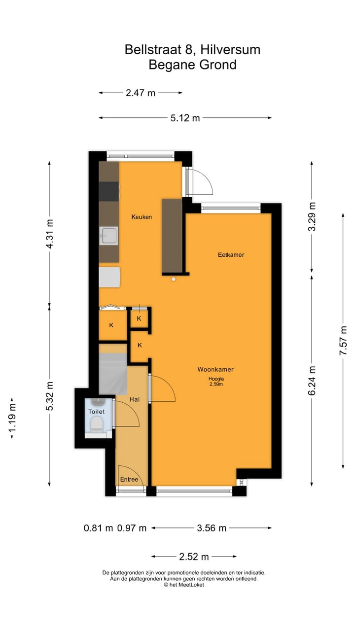 Photo 31 of Bellstraat 8