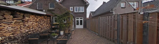 Achterzijde van de woning