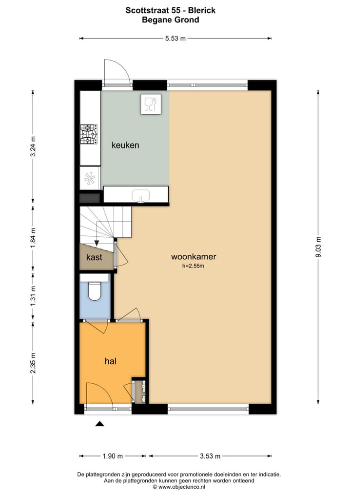 Foto 45 van Scottstraat 55