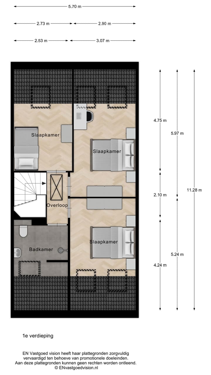 Foto 6 van Simon Jongewaardstraat 3