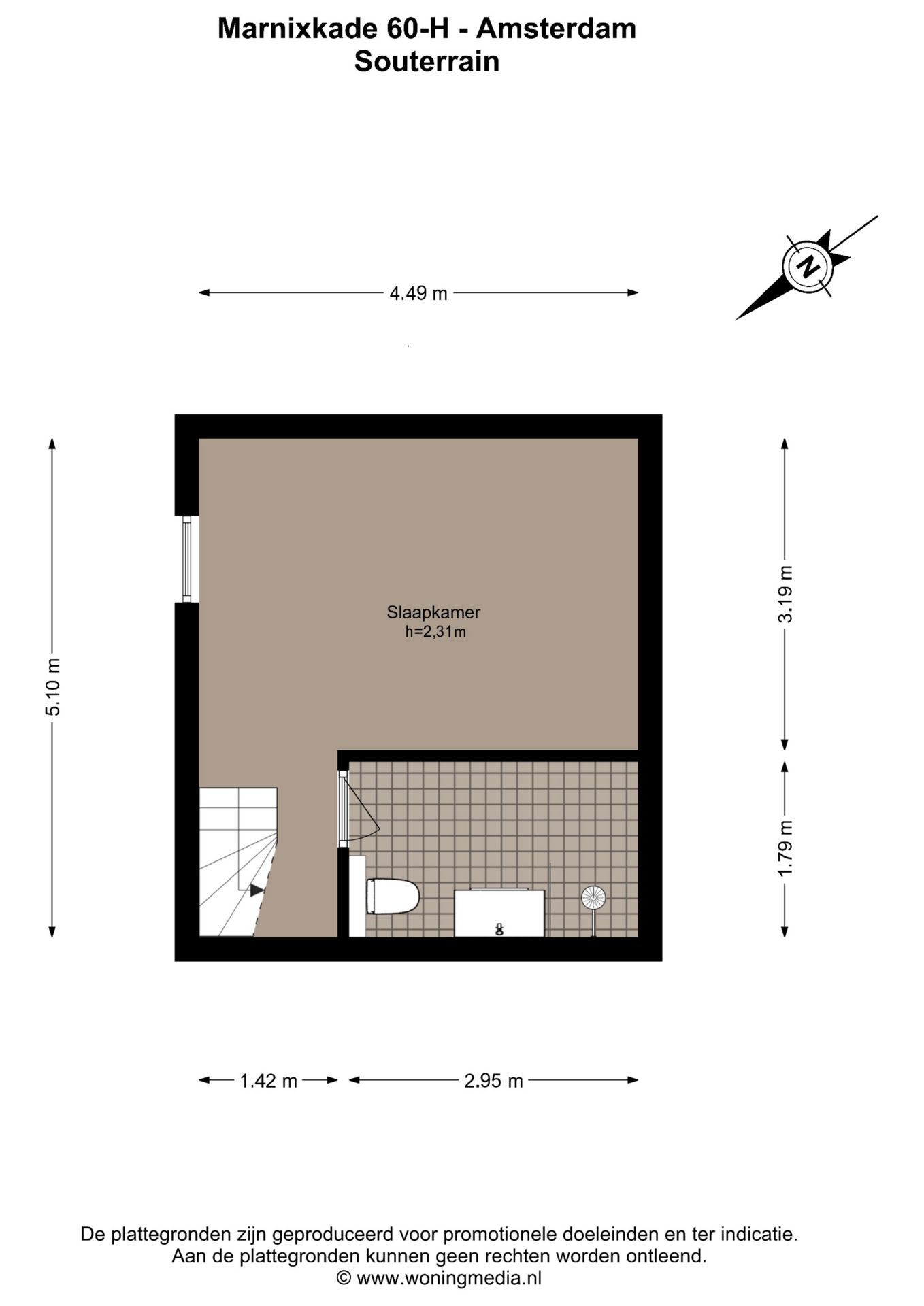 Foto 34 van Marnixkade 60-H