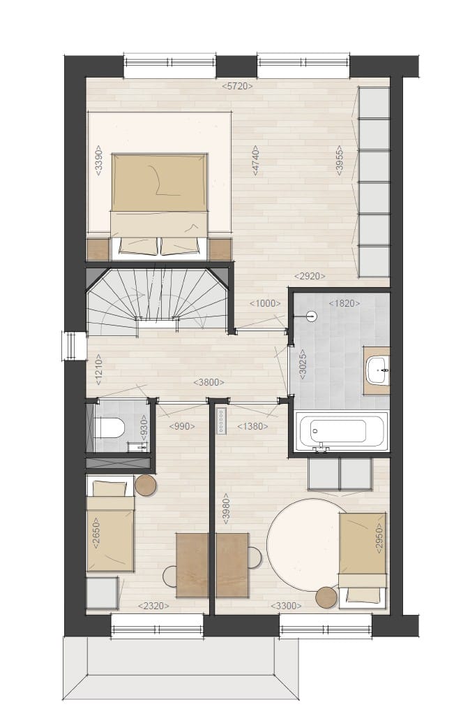 Foto 4 van Bouwnummer 55 (Bouwnr. 55)