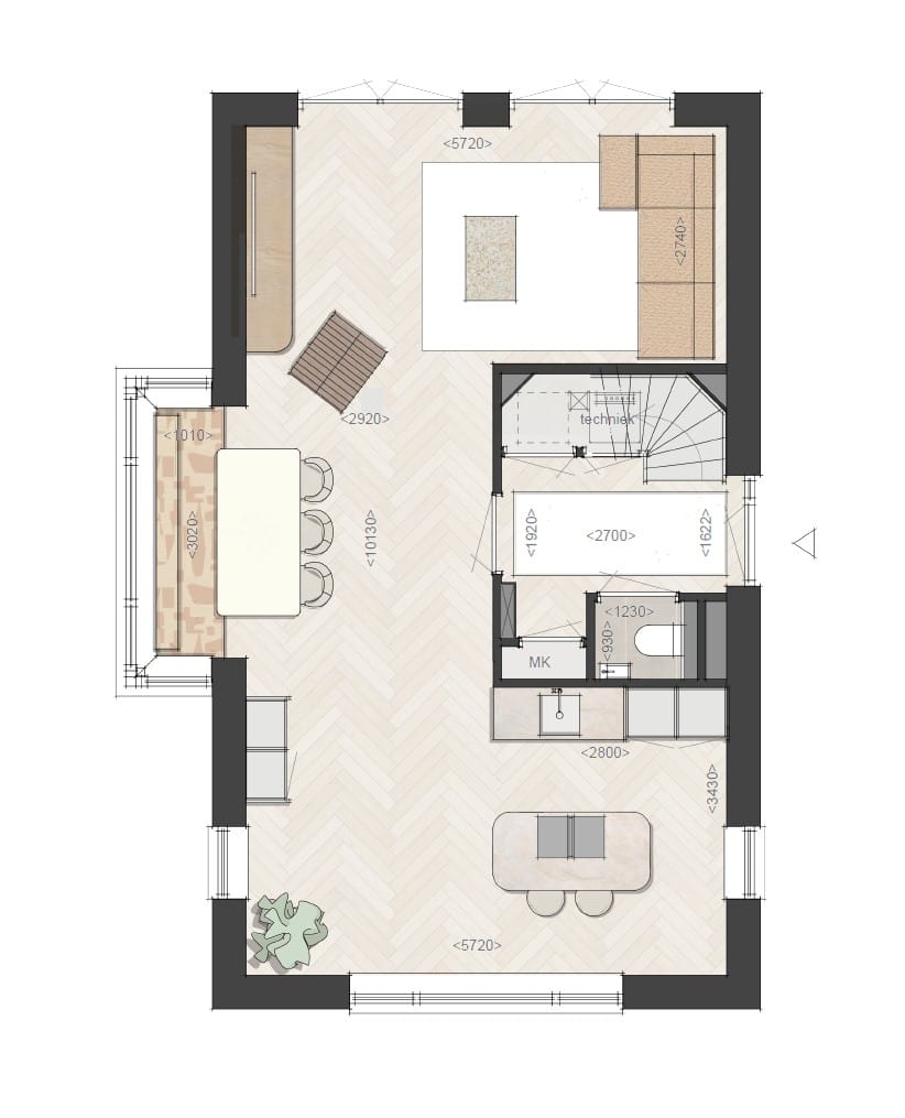 Foto 2 van Bouwnummer 56 (Bouwnr. 56)