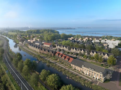 Foto van Kruitpadwal en Productielijn Tussenwoning