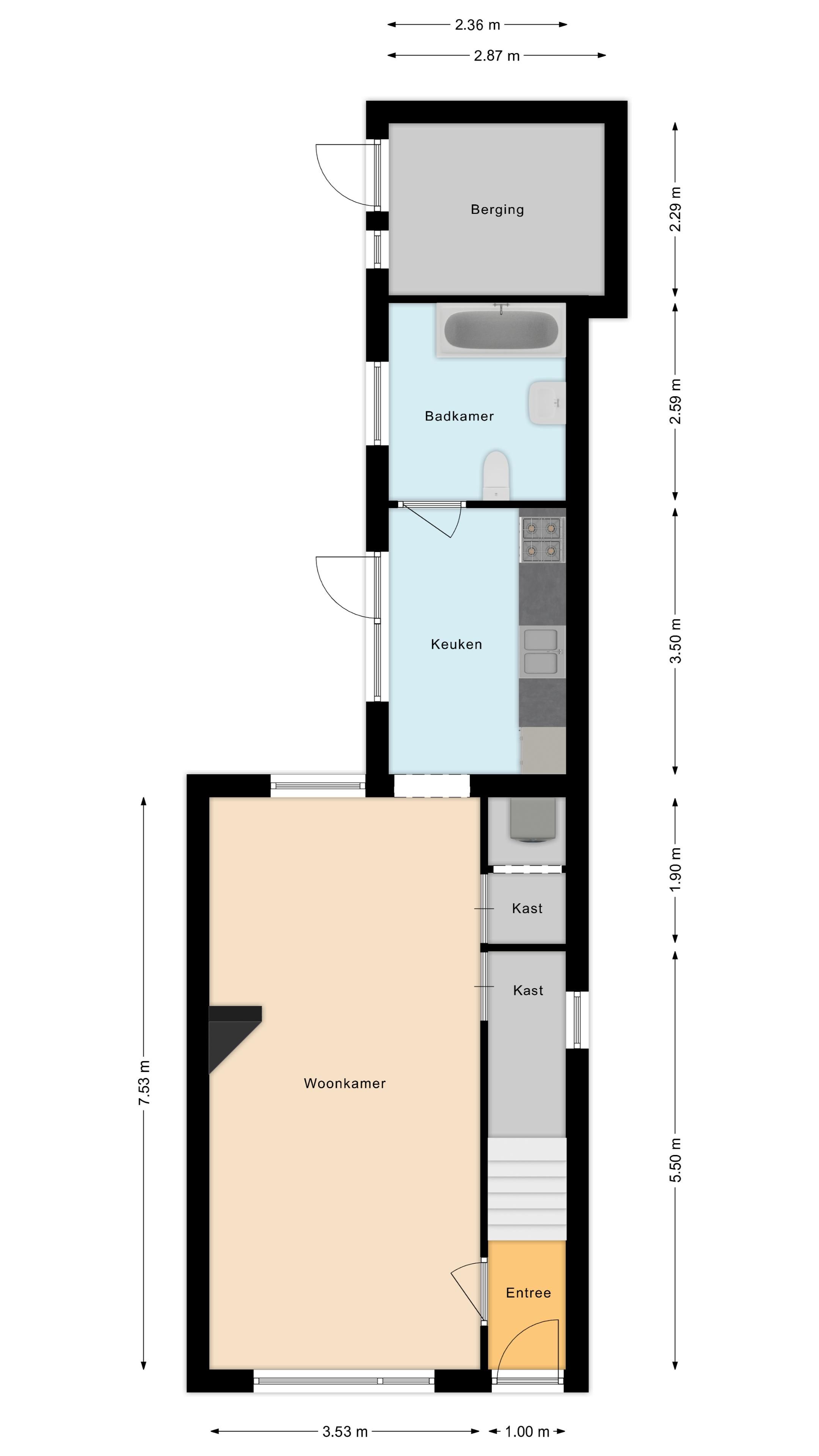 Foto 27 van Heemskerkstraat 12