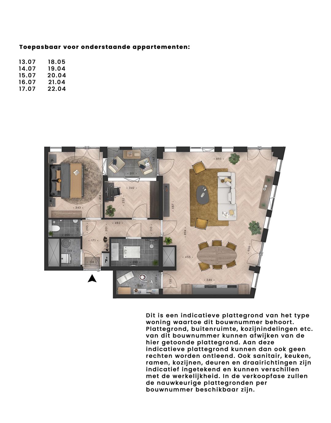 Foto 2 van Metterswane l Fase 2 | 3-kamer appartement (Bouwnr. 13.07)