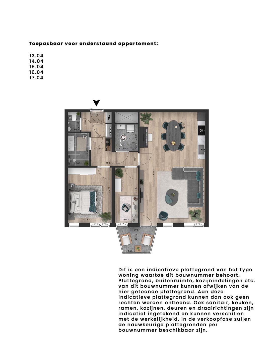 Foto 2 van Metterswane l Fase 2 | 3-kamer appartement (Bouwnr. 14.04)