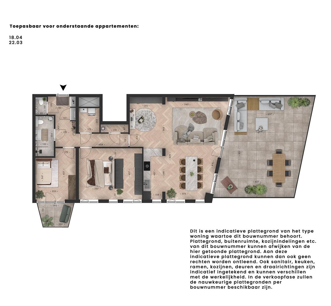 Foto 2 van Metterswane l Fase 2 | 3-kamer appartement (Bouwnr. 22.03)