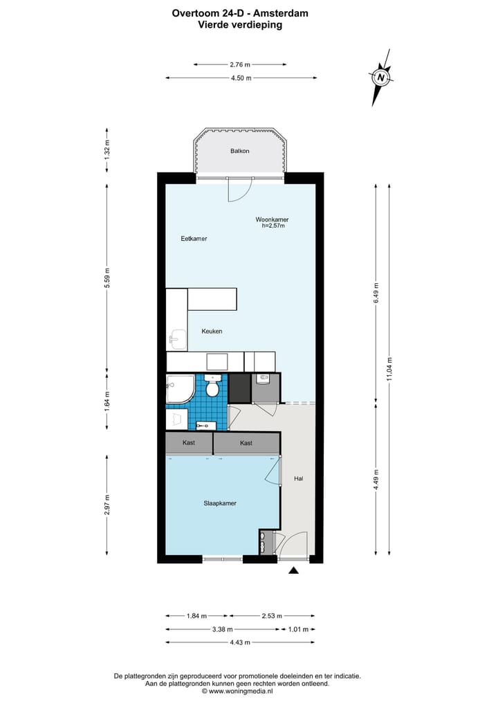 Foto 28 van Overtoom 24-D