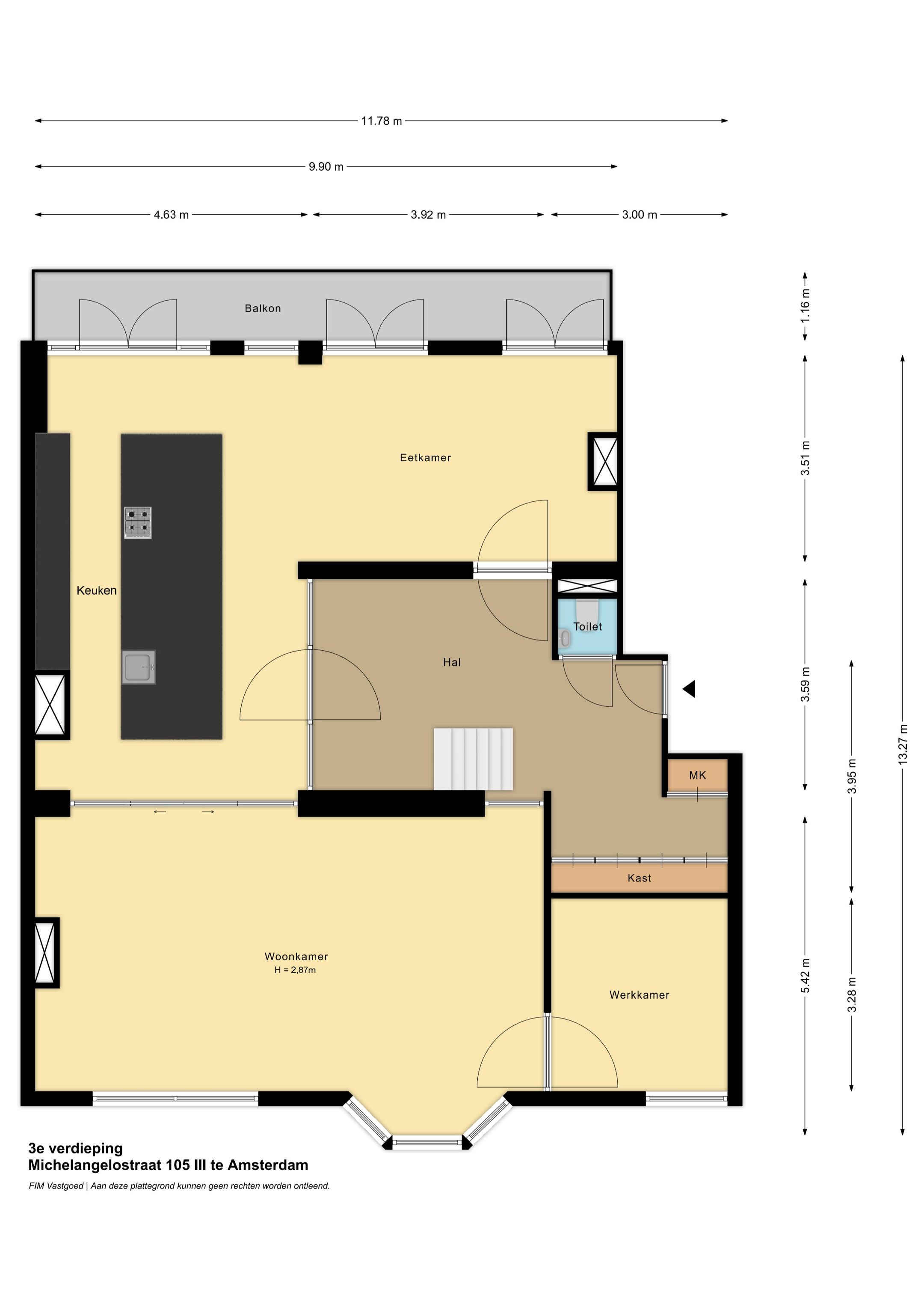 Foto 42 van Michelangelostraat 105-3