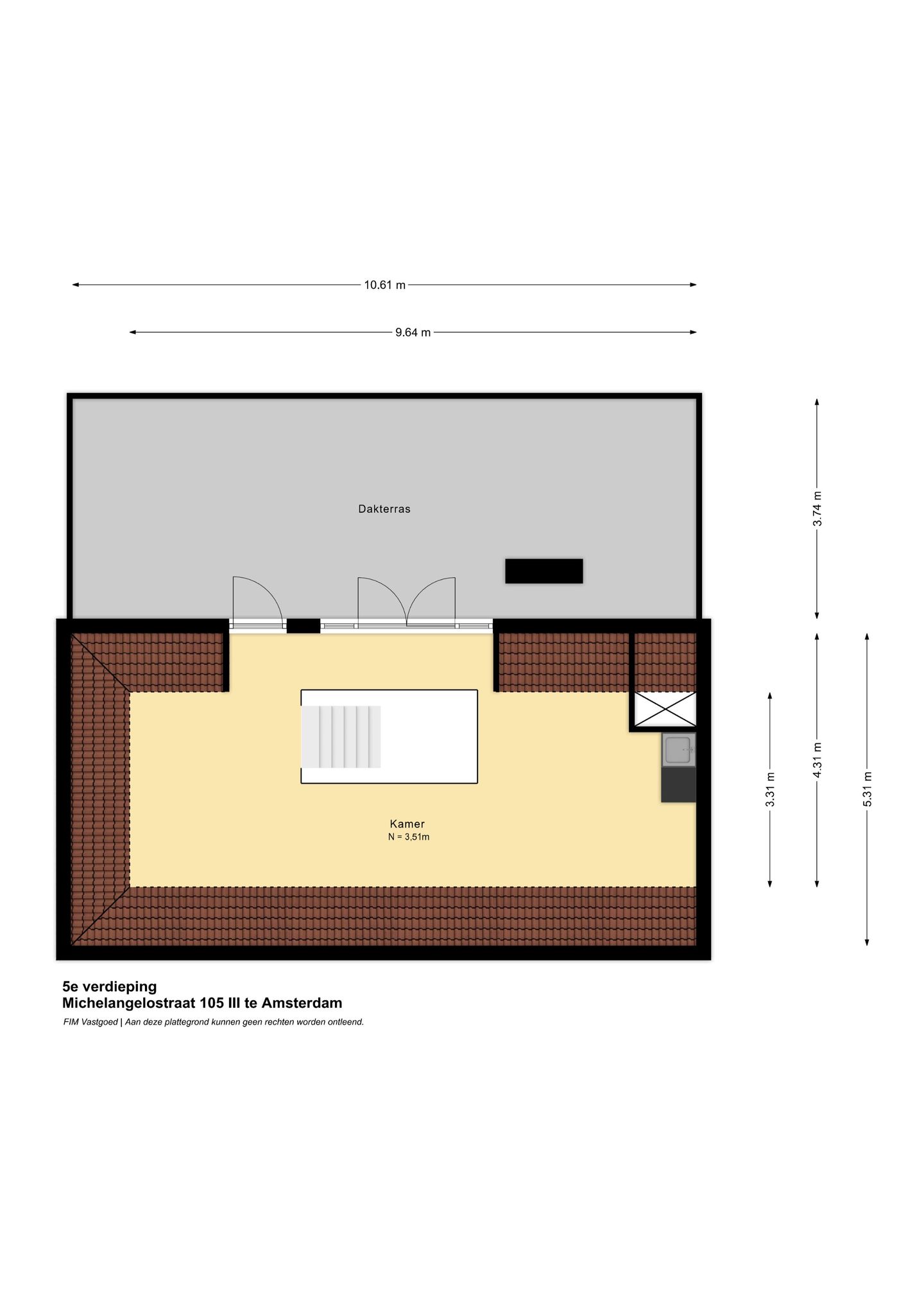 Foto 44 van Michelangelostraat 105-3
