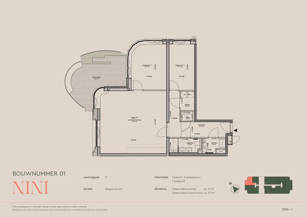 Foto 13 van F1 (Bouwnr. 1)