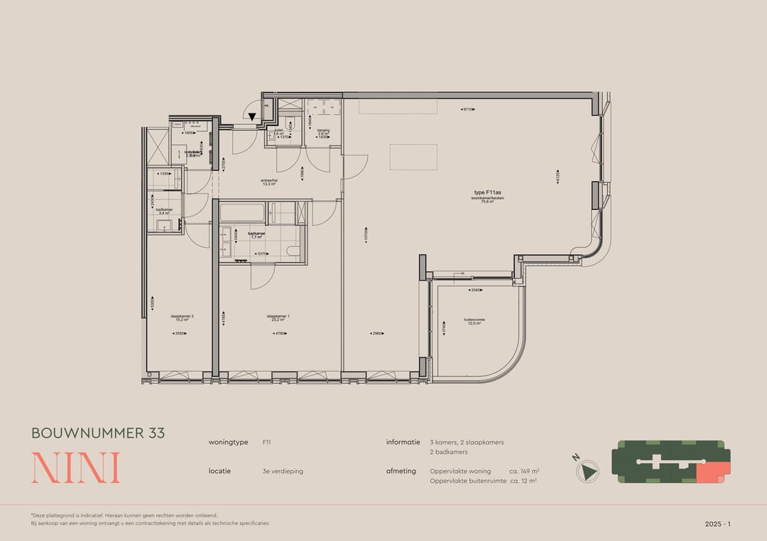 Foto 13 van F11 (Bouwnr. 33)