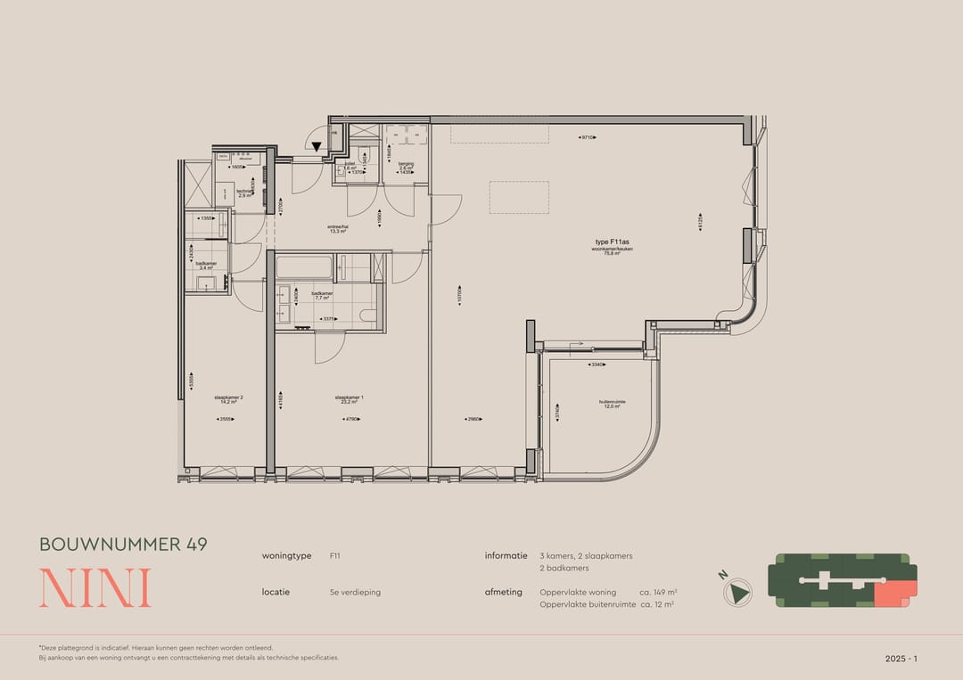 Foto 13 van F11 (Bouwnr. 49)