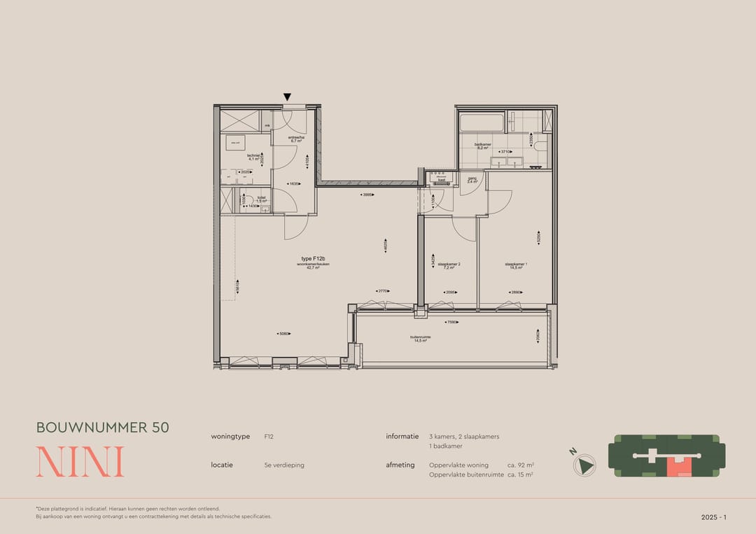 Foto 13 van F12 (Bouwnr. 50)