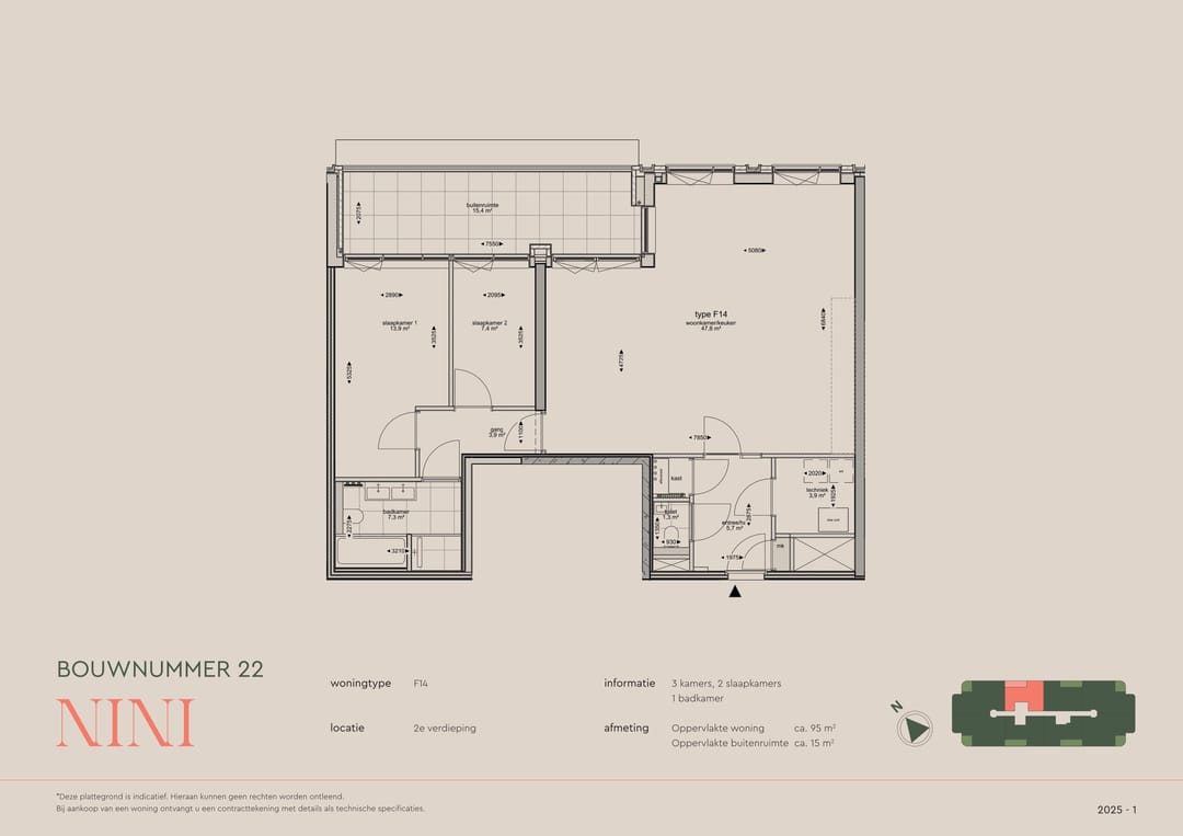 Foto 13 van Plesmanduin type F14 bouwnummer (Bouwnr. 22)
