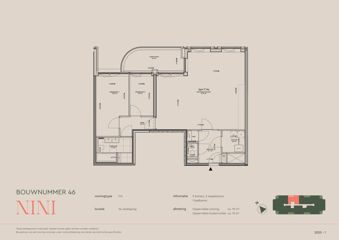 Foto 13 van F14 (Bouwnr. 46)