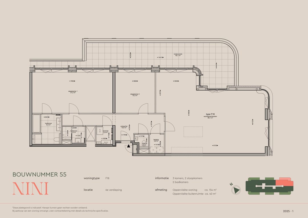 Foto 13 van F18 (Bouwnr. 55)