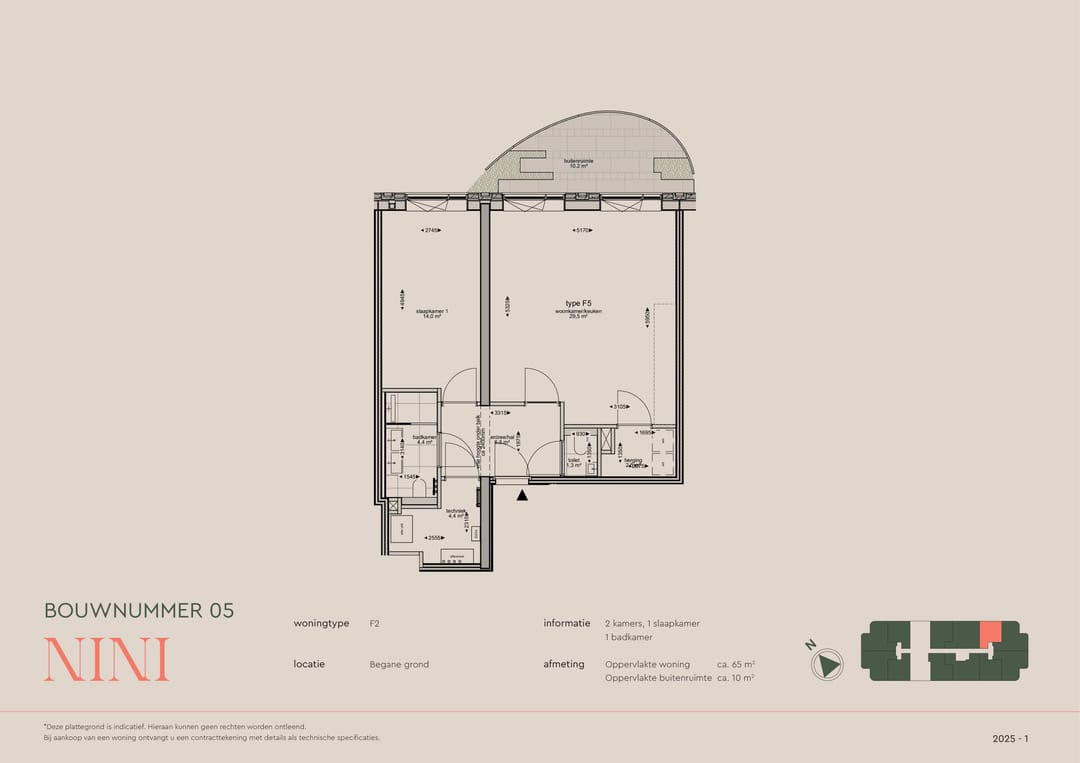 Photo 13 of F2 (Bouwnr. 5)