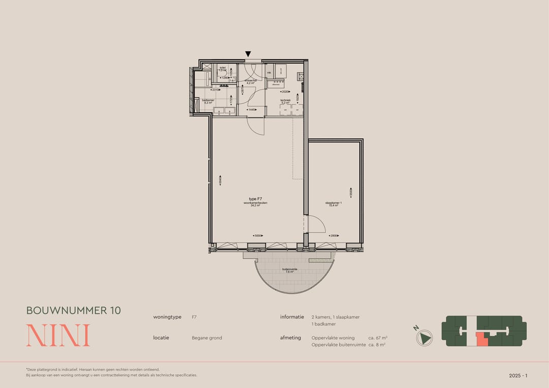 Foto 13 van F7 (Bouwnr. 10)