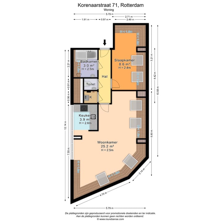 Foto 18 van Korenaarstraat 71