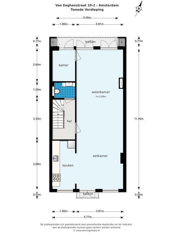 Foto 13 van Van Eeghenstraat 10-2