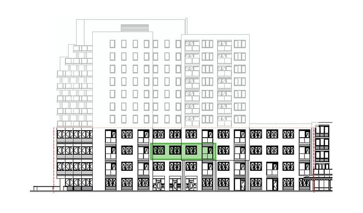 Photo 4 of Dr H. Colijnlaan 376-F202