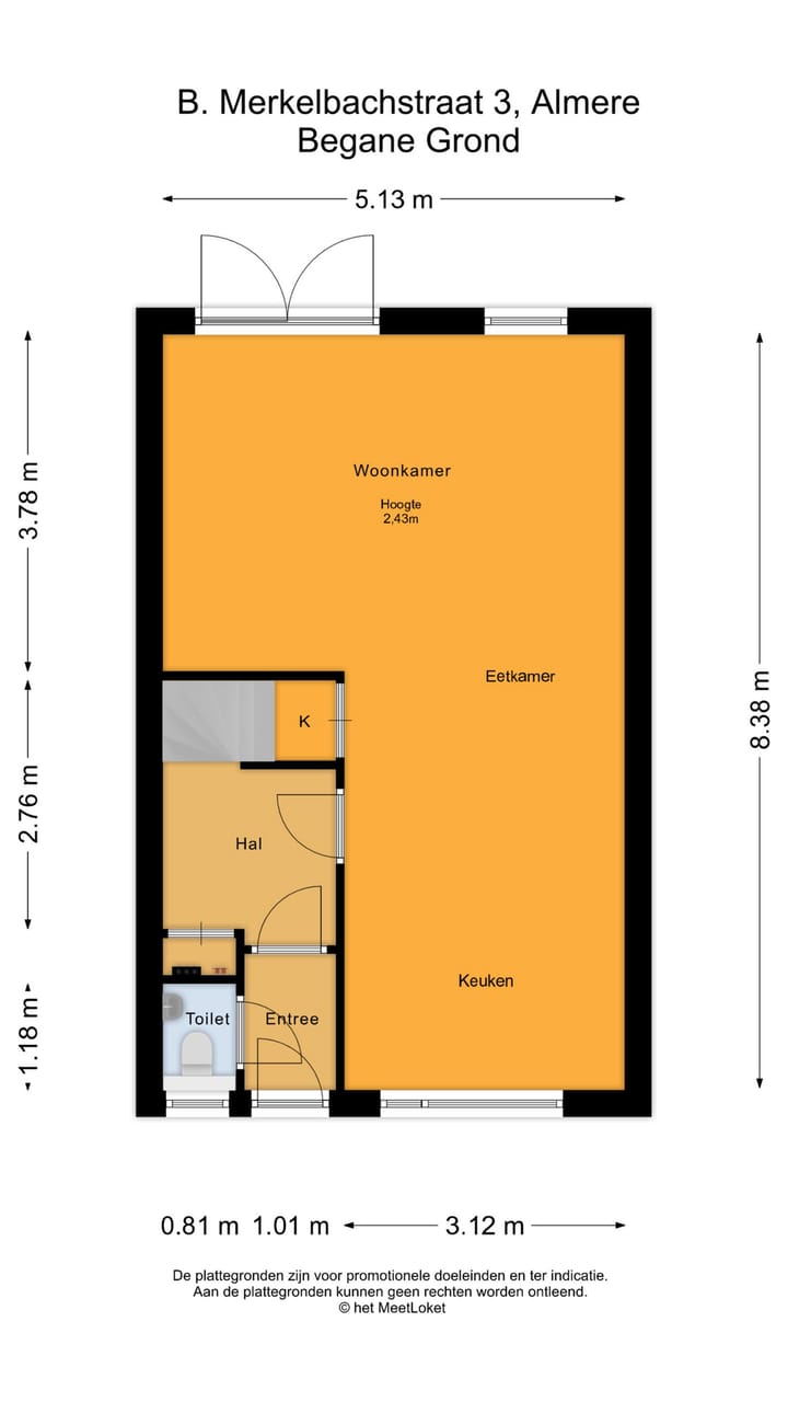 Foto 38 van B. Merkelbachstraat 3