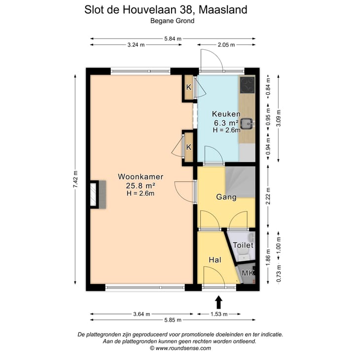 Foto 40 van Slot de Houvelaan 38