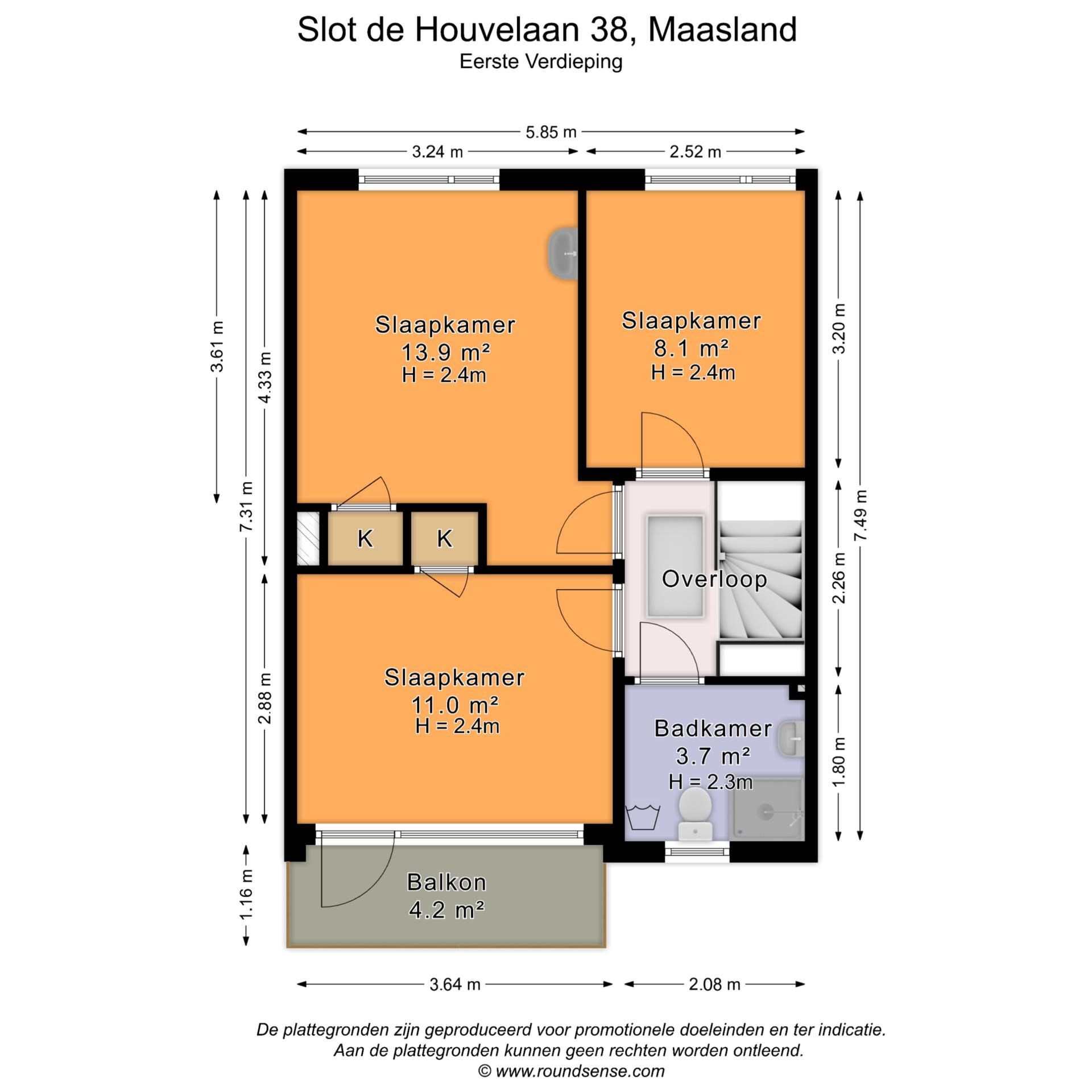 Foto 42 van Slot de Houvelaan 38