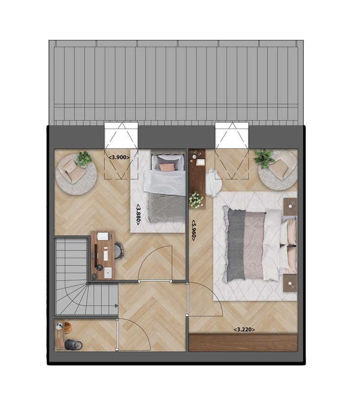 Photo 5 of LEVENSLOOPBESTENDIGE SCHUURWONINGEN (Bouwnr. 15)