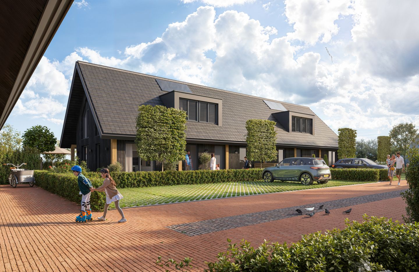 Foto 1 van HALFVRIJSTAANDE ERFWONINGEN (Bouwnr. 2)