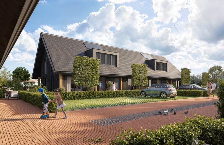 Foto 2 van HALFVRIJSTAANDE ERFWONINGEN (Bouwnr. 4)