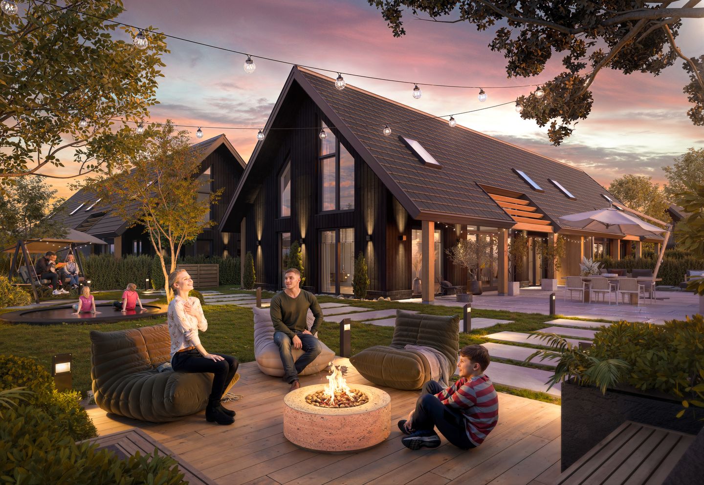 Foto 1 van HALFVRIJSTAANDE ERFWONINGEN (Bouwnr. 7)