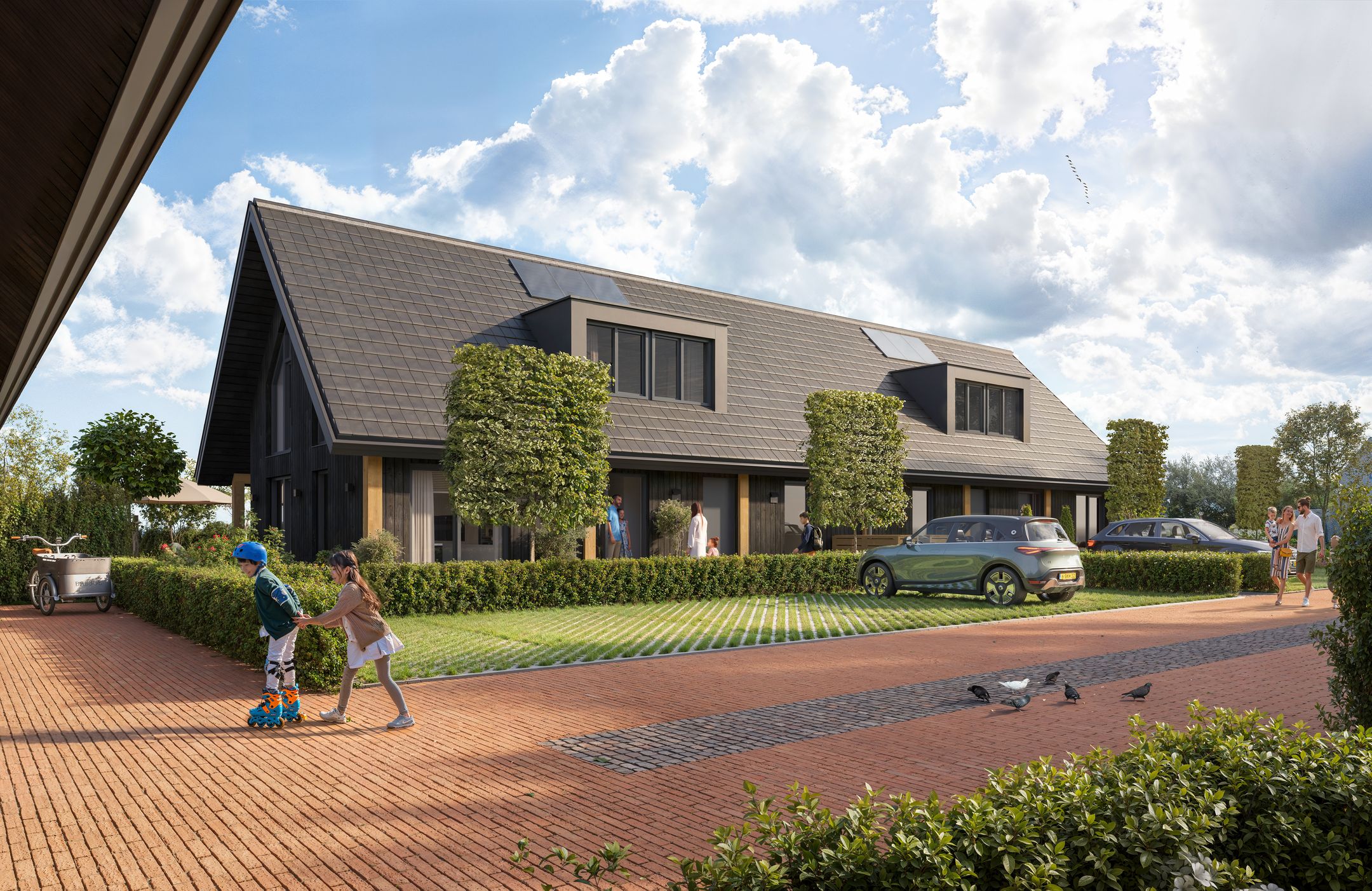 Foto 3 van HALFVRIJSTAANDE ERFWONINGEN (Bouwnr. 5)