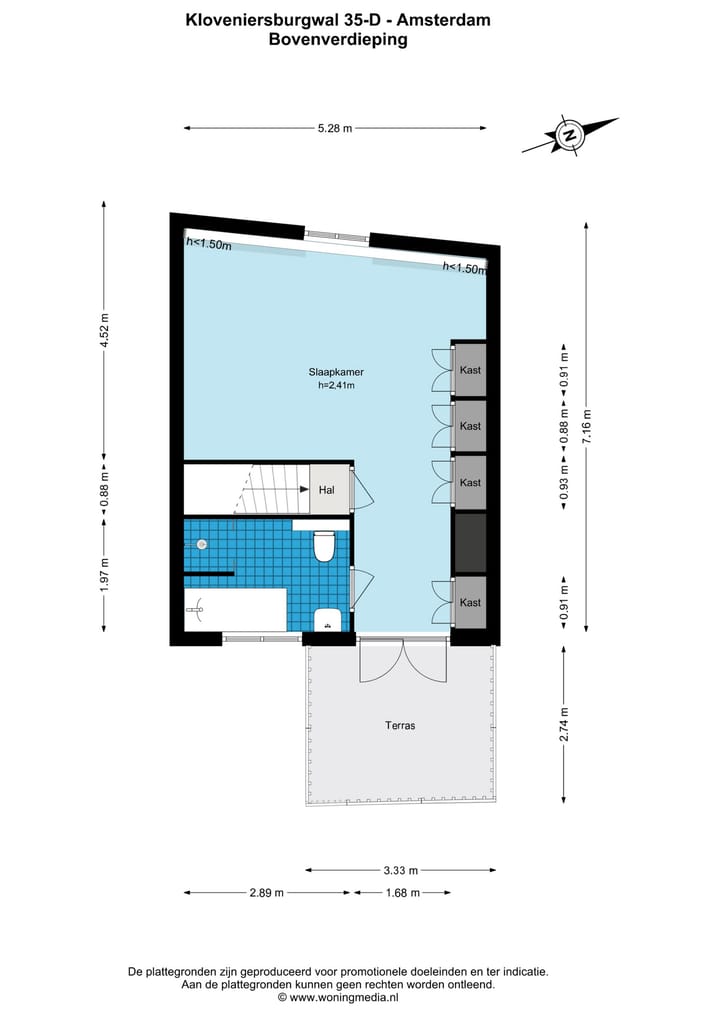 Foto 24 van Kloveniersburgwal 35-D