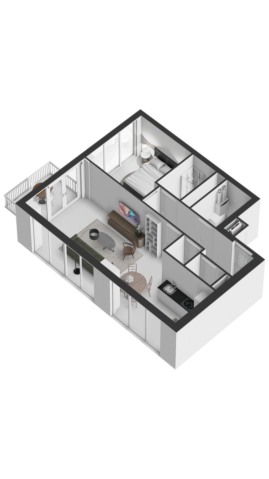 Foto 4 van Appartement type A (Bouwnr. 5)