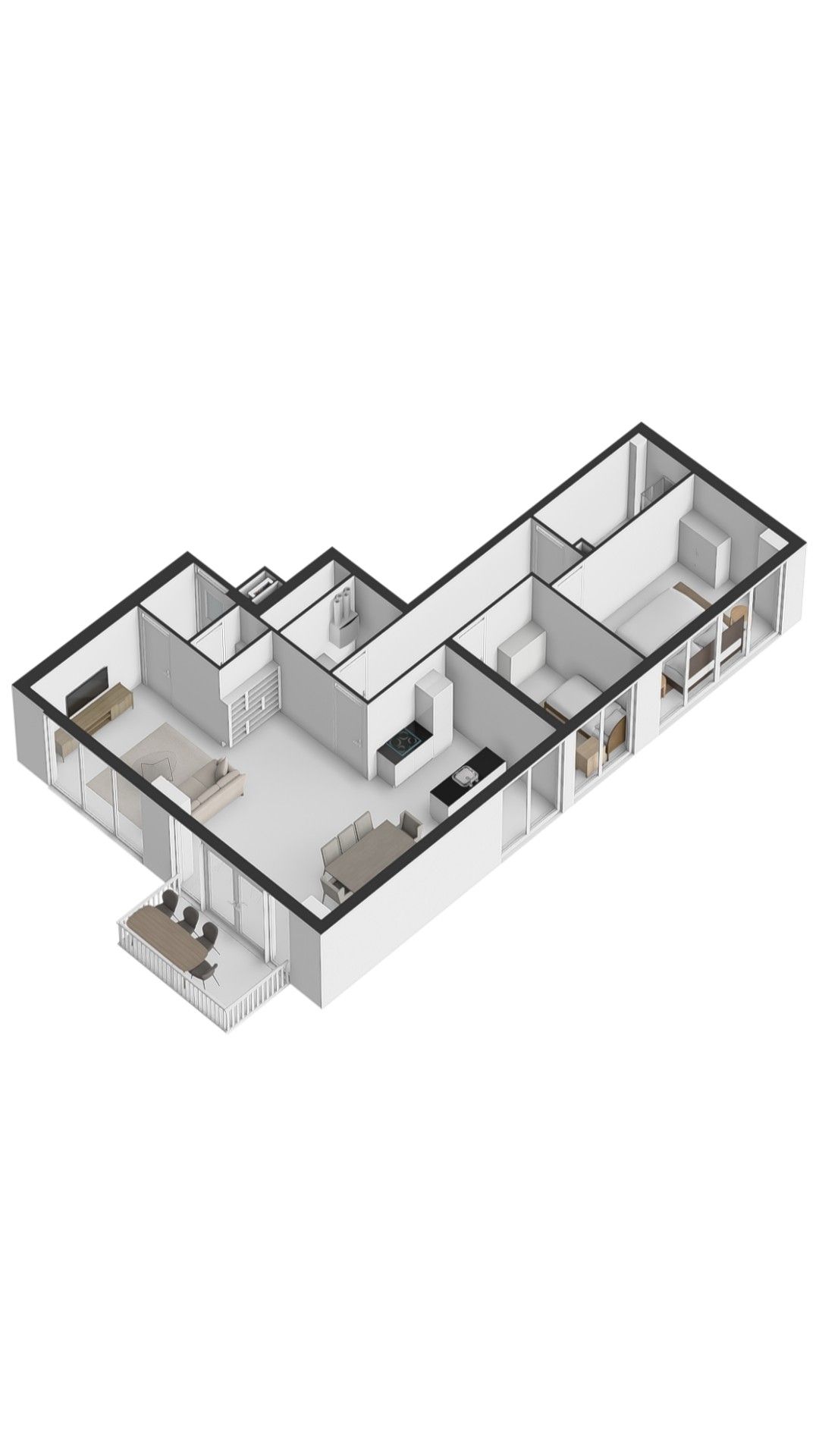 Foto 4 van Appartement type D (Bouwnr. 28)