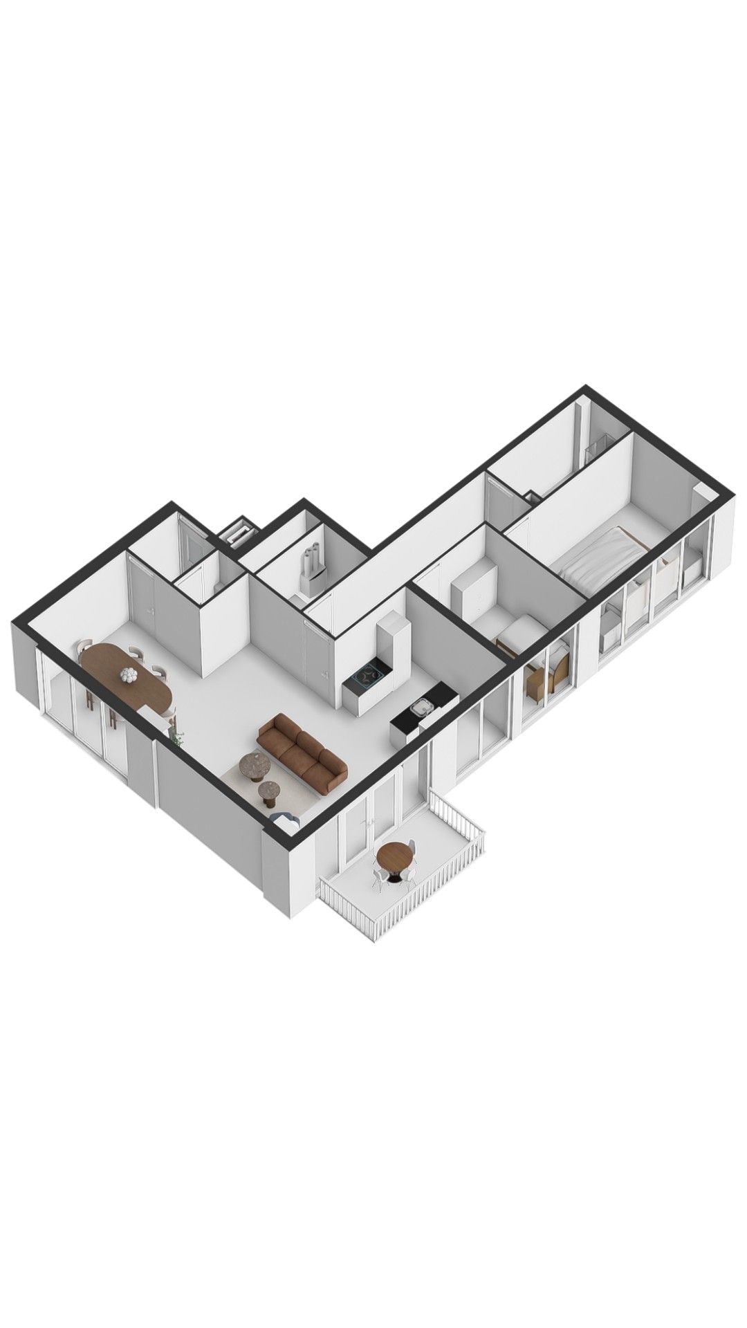 Foto 4 van Appartement type D (Bouwnr. 8)