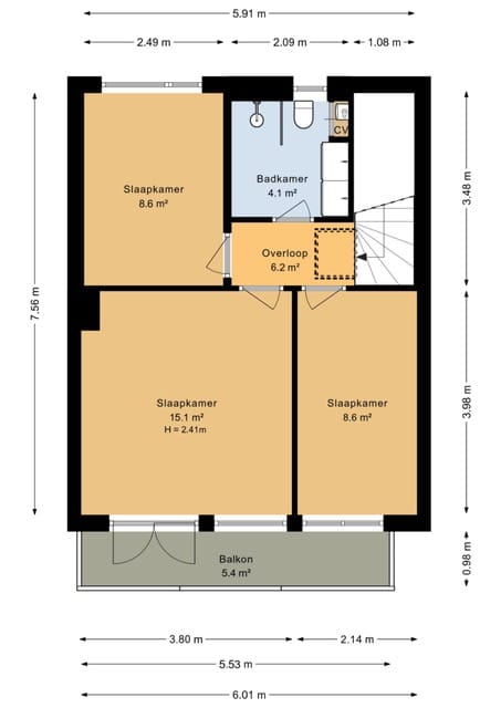 Foto 37 van Van 't Santstraat 165