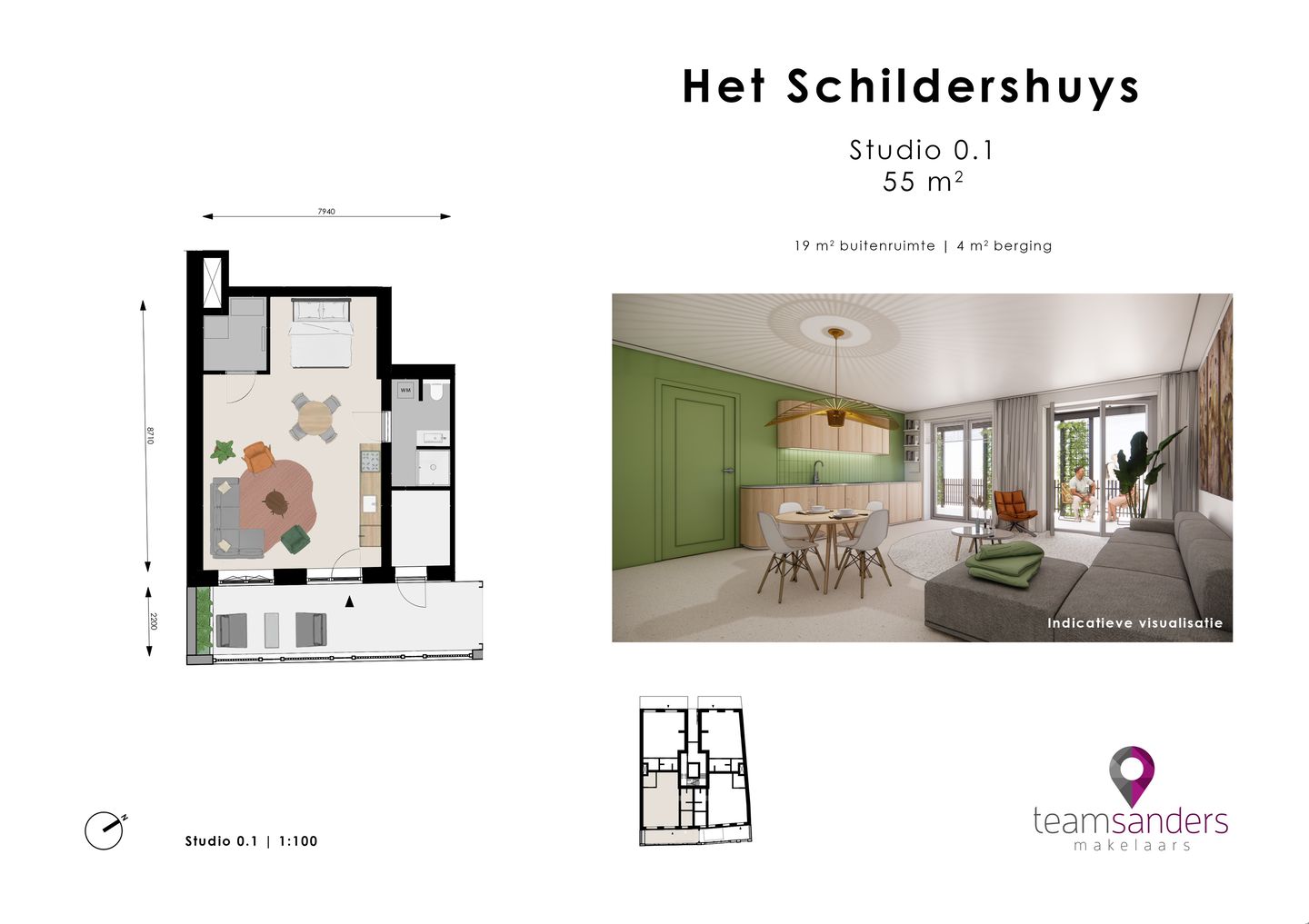 Photo 4 of Studio (Bouwnr. 0.1)